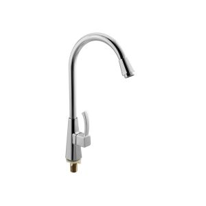 Single Function Bathroom Sink Faucets With Smooth Handle Operation