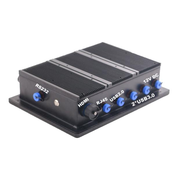 Aluminum Bezel 10.1inch Panel Pc Windows Cooling Heat Sink