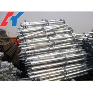 Ground Helical Pie Deep Foundation for Transmission Tower Line and Normal