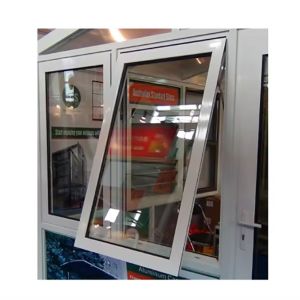 8-Way Seal SKATE Grey And White Aluminium Alloy Awning Windows For End Buildings
