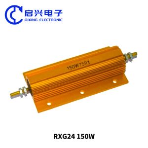 Rxg24 Wire Wound Resistor 25W 50W 75W 100W 200W 300W 500W High Power Gold