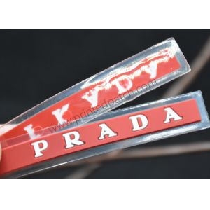 Clear OEKO-TEX Embossed Sew On PVC Patches Iron On Jean Patches