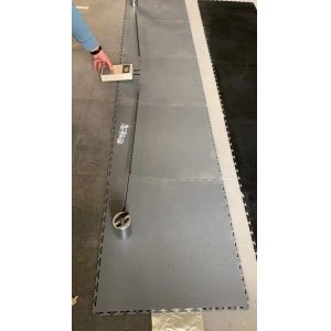 ESD Interlocking PVC Garage Flooring 10 Ohm ESD Flooring Tiles