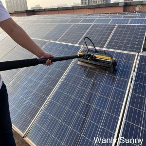 Customized Solar Panel Cleaner High Speed Rolling Brush for Removing Dust and