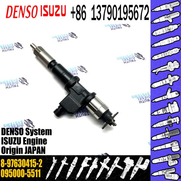 Quality GAMEN Brand New Common Rail Fuel Injector 095000-5511 8-97630415-1 8-97630415-2 For ISUZU 6WG1 6WF1 6UZ1 wholesale