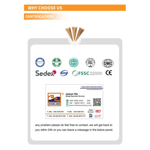 Large-scale automatic multi-functional crisp tube production equipment,107 240*240mm baking templates.