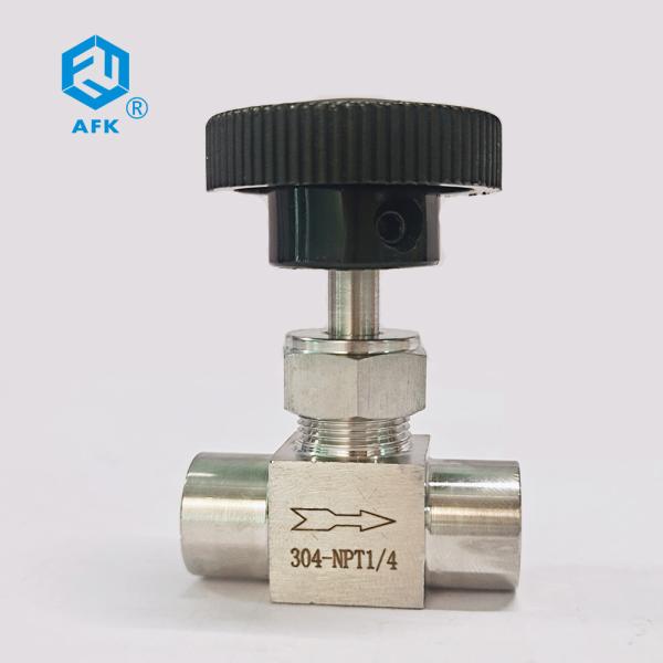 Quality AFK 6000psig High Pressure Needle Valve SUS304 Internal Thread wholesale