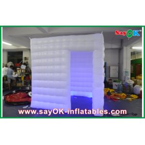 Inflatable Photo Booth Enclosure Safe Waterproof Mobile Photo Booth White Oxford