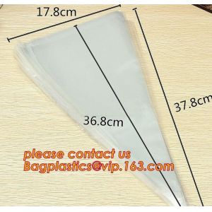 China cone shape custom print clear plastic christmas candy bag,cone shaped clear candy treat opp bag,Various Styles Christmas on sale