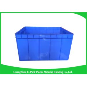 Rectangle Folding Plastic Storage Trays Long Service Life 545 * 420 * 380mm