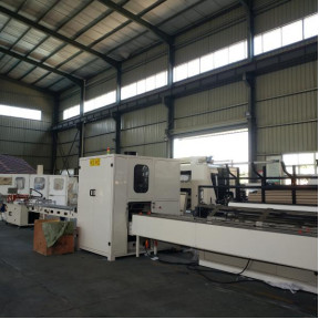 Log Saw Toilet Paper Rewinding Machine 11kw Multiple Rolls Packing Mach 380V