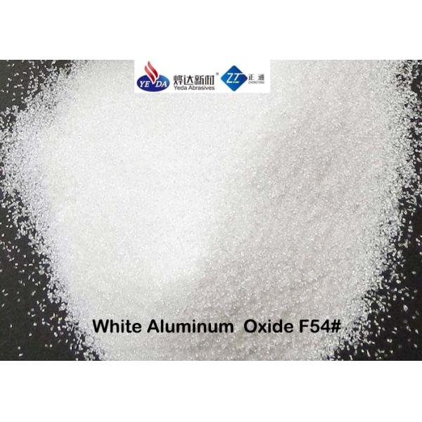 Quality High purity 99.2% Aluminium Oxide Blasting Media White Fused Alumina for  Pretreatment wholesale