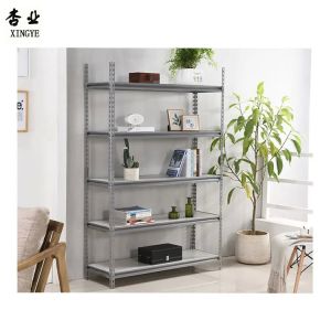 Light Duty Angle Steel Rack Non Screw Mounted Multi Shelf Medium Sized