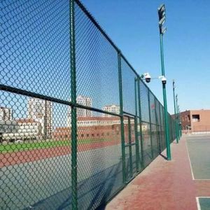 6ft X 50ft Chain Link Mesh Fencing Galvanized Steel 9 Gauge