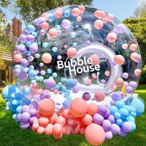 Experience Fun with Inflatable Balloons Bubble Bounce House