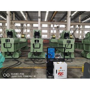 Bullet Tank Assembly Roller Bed 400t Fixed Hydraulic Fit Up Rotator Vessel