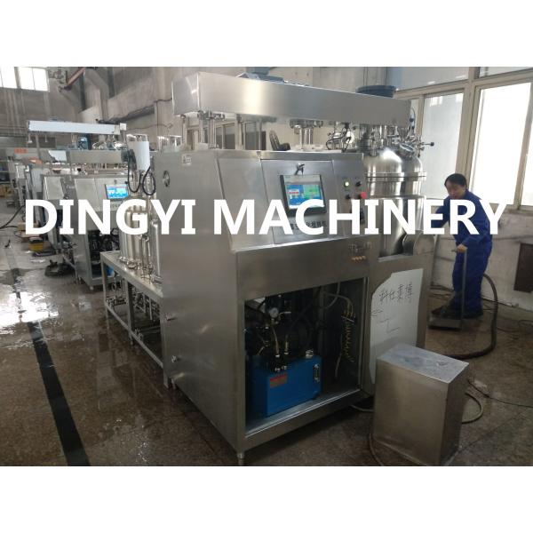 Quality SS 316L High Shear Vacuum Mixer Machine HMI Control Electrical Heating 220V / 380V wholesale