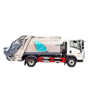 4*2 Trash Compression Garbage Trucks and Rubbish Collection Garbage Compactor
