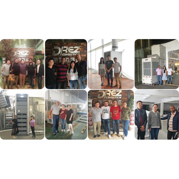 Outdoor Event Classic Packaged Tent Air Conditioner 36HP 105KW Cooling Capacity Type