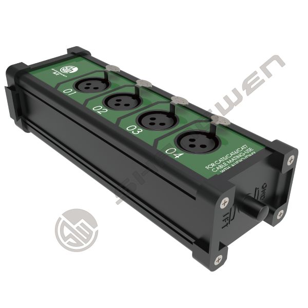 Quality 4-Channel XLR RJ45 Breakout Cable Cat 5/6/7/8 Ethernet for Stage Sound Lighting Recording Studio 3 Pin 4-Way Audio Connectors wholesale