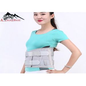 Elastic Lumbar Support Belt , Medical Waist Back Support Belt For Men And Women