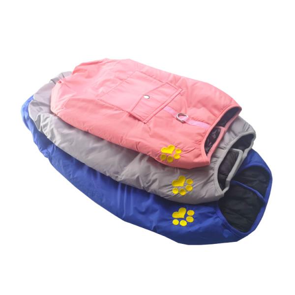 Dog Cotton Padded Jacket Winter Coat For Cat Cold Weather Coats Warm Vest For Pet Dog Clothes Outerwear