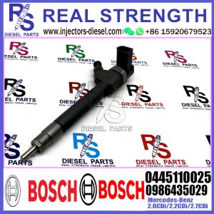 Diesel Fuel Common Rail Injector 0445110025 A611070068780 A611070068738 For
