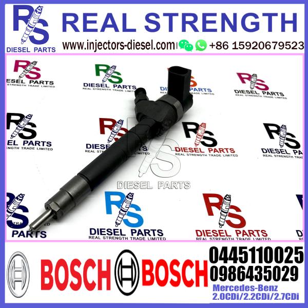 Diesel Fuel Common Rail Injector 0445110025 A611070068780 A611070068738 For