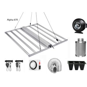 China Dimmable 2.7umol/J 660nm White Led Grow Light on sale