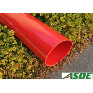 Cheap Smooth PU Cover Drag Flexible Irrigation Pipe for sale
