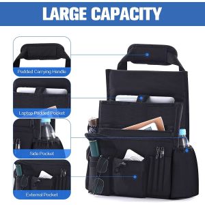 Car Trunk Organizer Bag Storage Front Backseat With Removable Cooler Bag 12.8X4