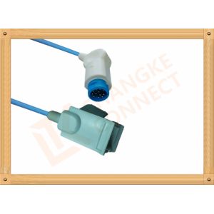 Cheap 12 Pin Pediatric Finger Clip Pulse Oximetry Sensor / Mindray Spo2 Sensor for sale