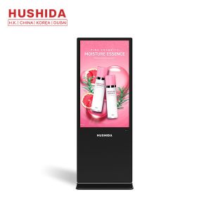 Android Floor Standing Advertising Display 1920*1080P FHD LCD Screen 43 Inch