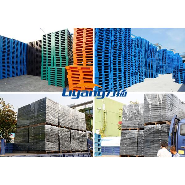 Warehouse Large Plastic HDPE Storage Pallets Stackable
