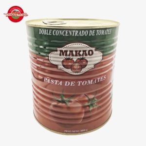 MAKAO High-Concentration Tomato Paste  3000g Can Brix 28-30%