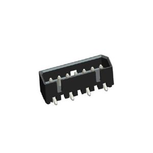 Cheap SMT Single Row Board to Board Connector 1.25mm Male PA9T(UL94V-O) BLACK for sale