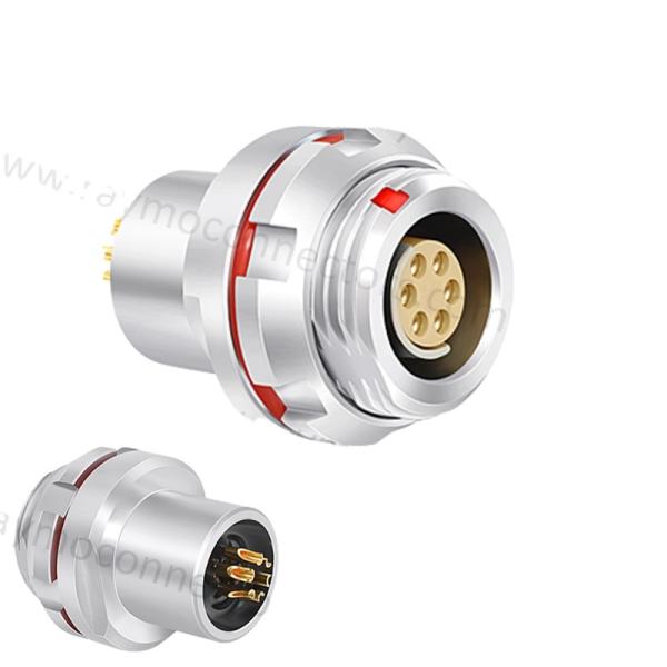 Quality Fischers 0F 8 Pin IP68 Waterproof Brass Circular Connector wholesale
