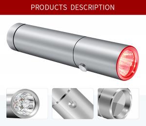 China Gift Box Packed 630nm 660nm 850nm 3 LED Red Light Torch For Wrinkles Reduce on sale