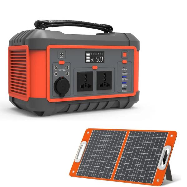 Quality Portable Lithium Battery Power Station 600W 162Ah AC DC USB Quick Charge Solar Generator wholesale