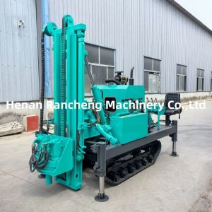 Rubber Tracks Type Mining Small Hydraulic Pile Driver Crawler Down The Hole Drilling Rig