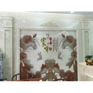 Cheap onyx stone veneer background wall,stone wall,ceiling moulding idea, ceiling molding designs,decorative mouldings for sale