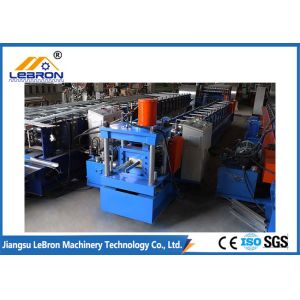 High Capacity Steel Door Frame Roll Forming Machine 60HZ Mitsubishi 15m/Min
