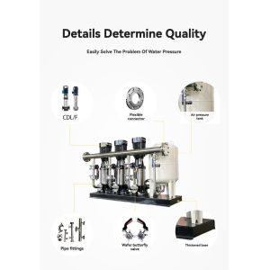 Multistage Pump Water Supply Equipment Constant Voltage Variable Frequency