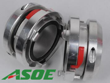 Mining Dewatering TPU Layflat Hose Extruded Weave Structure With Storz Coupling