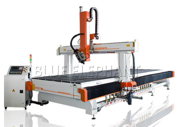 Quality ATC Mdf Cutting Cnc Machine , 4 Axis Cnc Router Engraver Machine For Table / Chair Legs wholesale