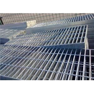 China Pedestrian Plain Bar Grating Tray Hot Dip Galvanized Catwalk Steel on sale