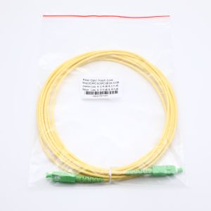 SC/APC-SC/APC Singlemode Simplex 3.0mm 3m fiber optic patch cord