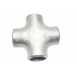 China SS304 SS321 SS316 Stainless Steel Cross Fitting With SCH40S SCH10s on sale