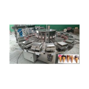 Cheap Customized Voltage Rolled Sugar Cone Baking Machine for Newly Designed Ice Cream Cones for sale