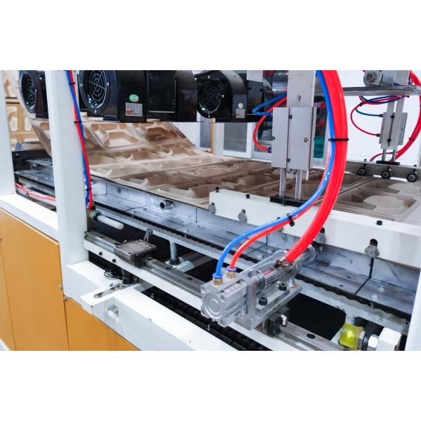 biodegradable thermoforming machine, plastic food container making machine, thermocol eco-friendly box plate making machine